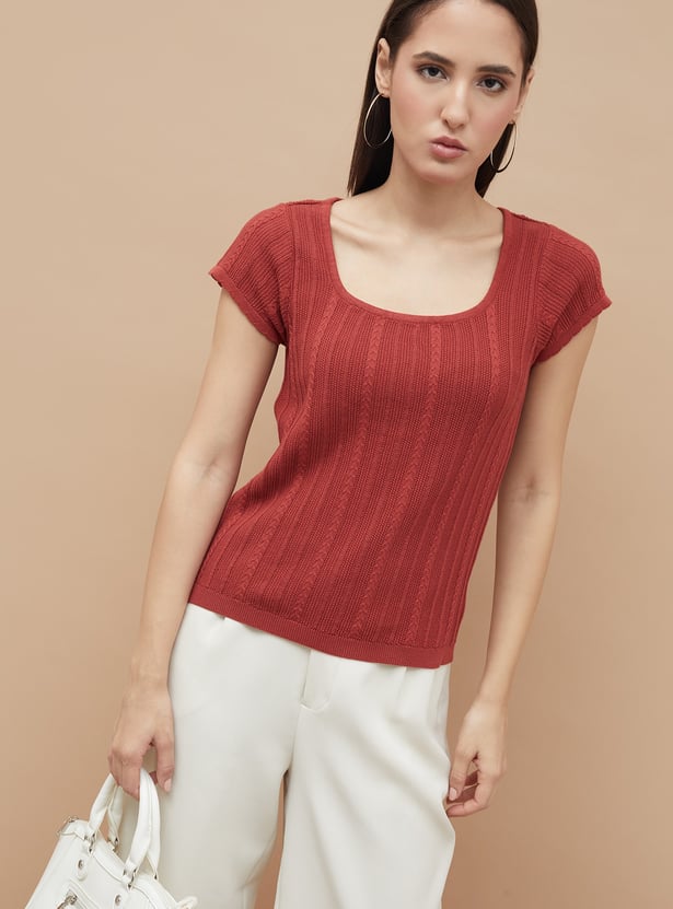 CODE Knitted Top