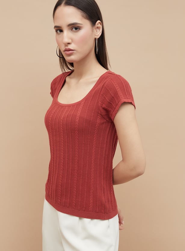 CODE Knitted Top