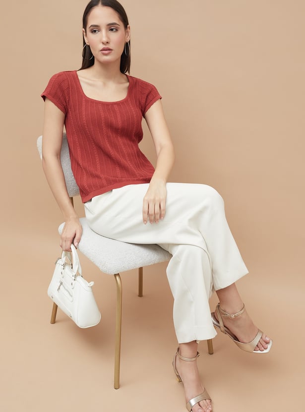 CODE Knitted Top