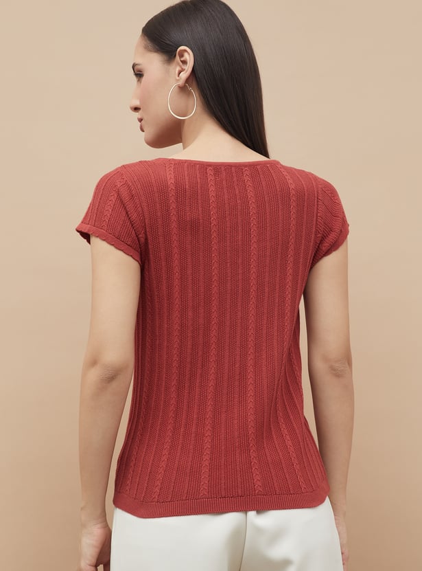 CODE Knitted Top