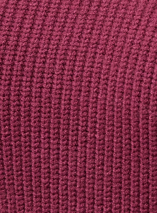 CODE Knitted Collared Sweater