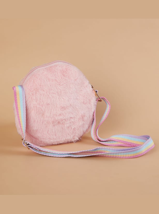 GINGER Floral Round Sling Bag
