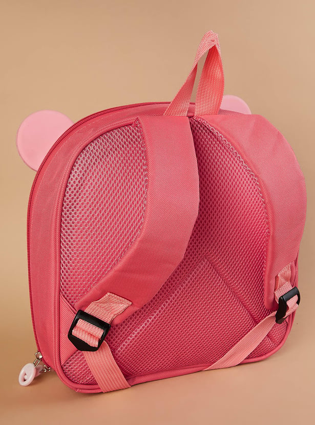 GINGER Bear Embossed Backpack