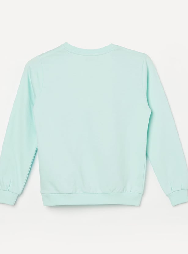 FAME FOREVER Girls Graphic Print Sweatshirt