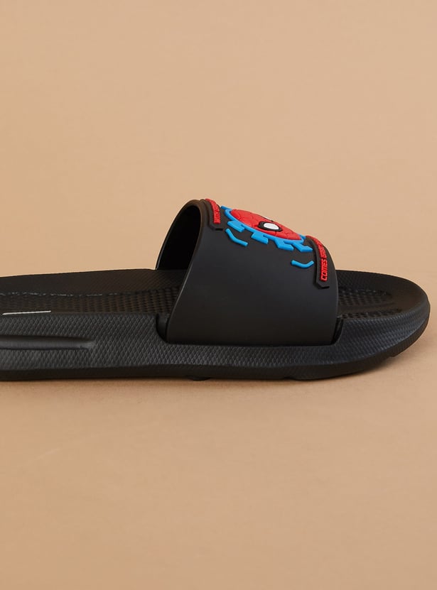 FAME FOREVER Boys Spiderman Sliders