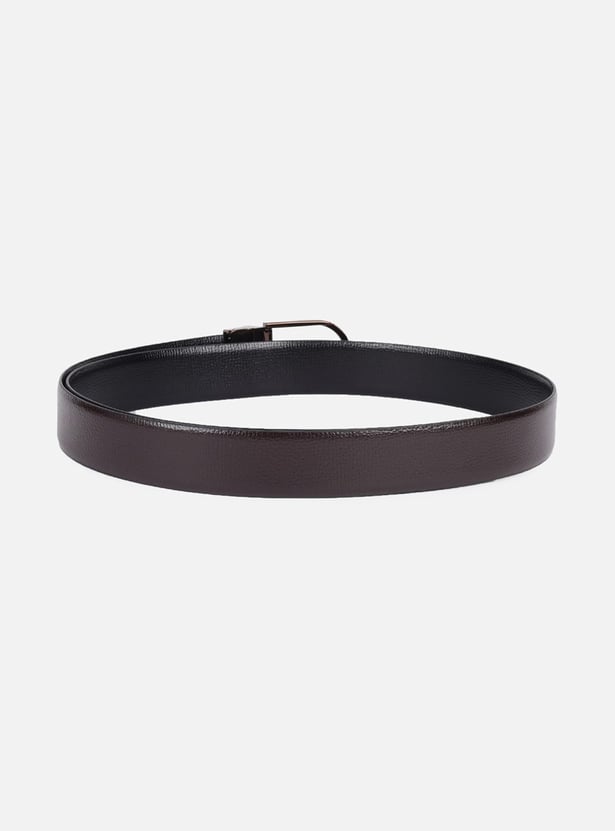 VAN HEUSEN Textured Reversible Formal Belt