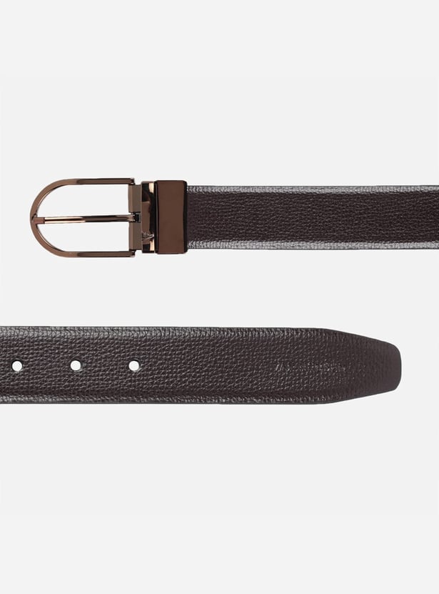 VAN HEUSEN Textured Reversible Formal Belt