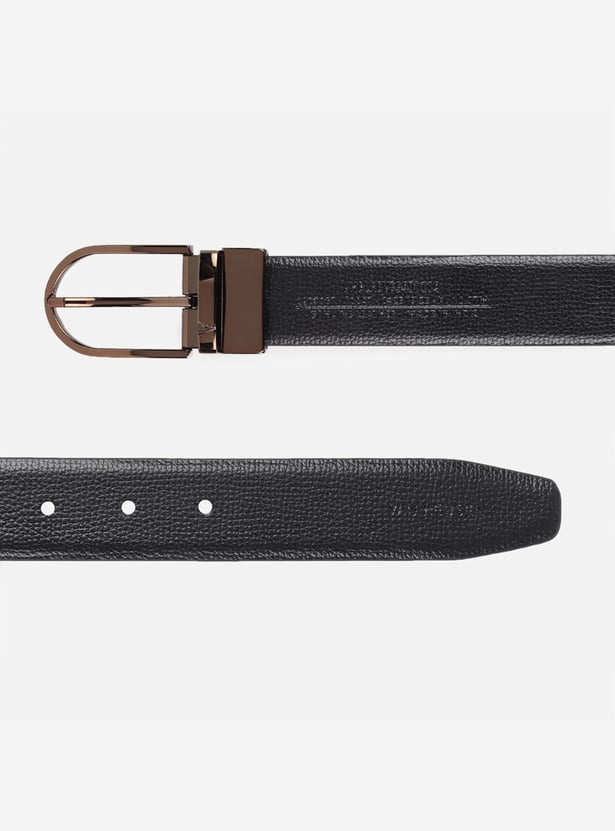 VAN HEUSEN Textured Reversible Formal Belt