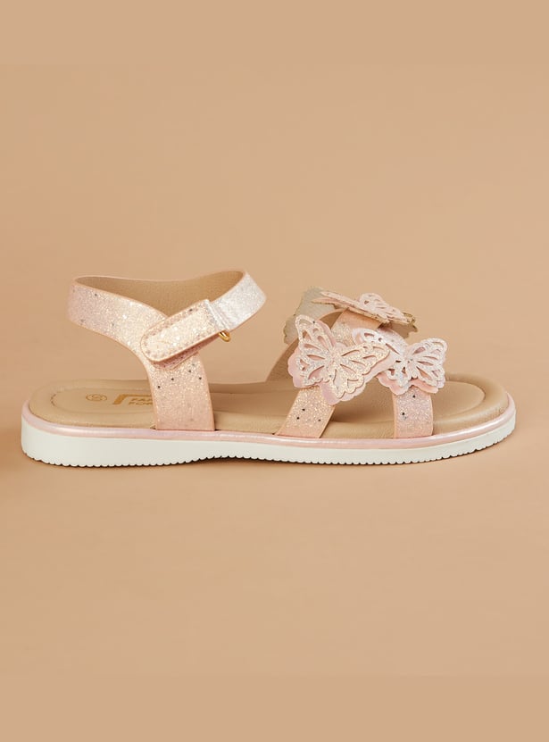 FAME FOREVER Girls Applique Sandals