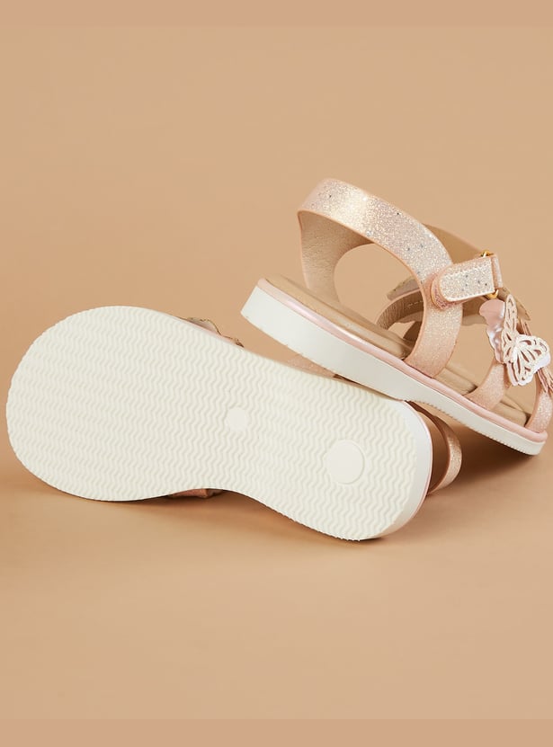 FAME FOREVER Girls Applique Sandals