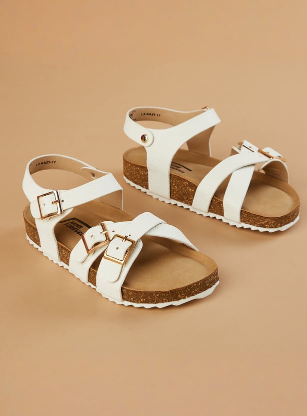 FAME FOREVER Girls Solid Sandals