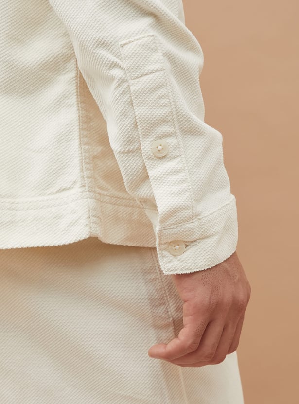 CODE UNWIND Textured Jacket