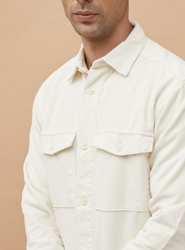 CODE UNWIND Textured Jacket