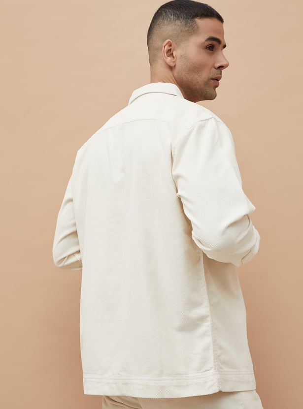 CODE UNWIND Textured Jacket