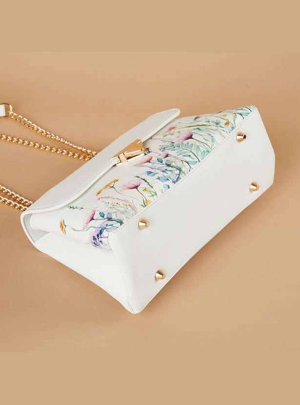 CODE Floral Print Sling Bag