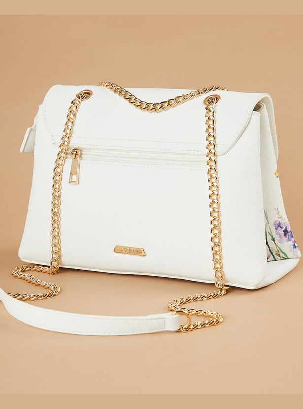 CODE Floral Print Sling Bag