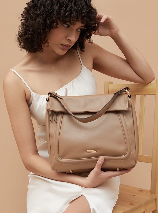 GINGER Solid Handheld Bag