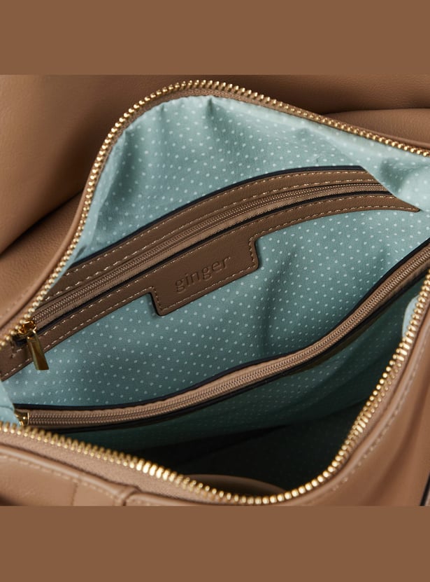 GINGER Solid Handheld Bag