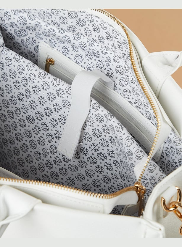 CODE Floral Print Laptop Bag