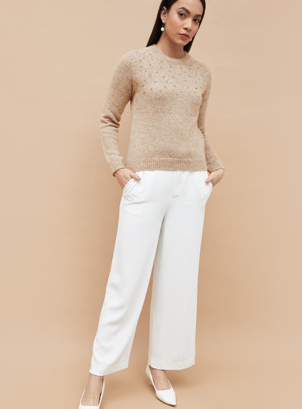 CODE Embellished Sweater
