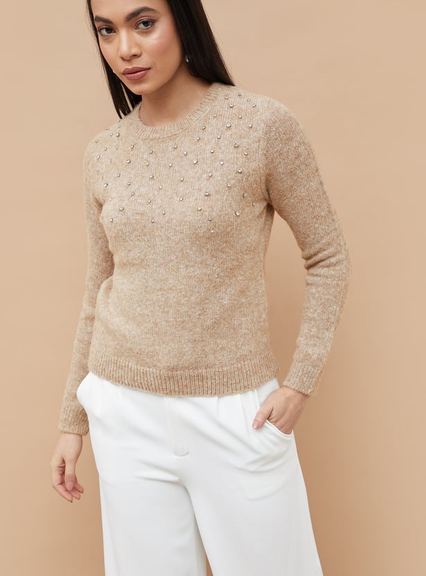 CODE Embellished Sweater