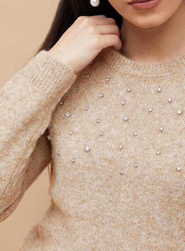 CODE Embellished Sweater