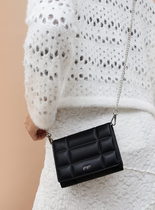 GINGER Quilted Sling Wallet