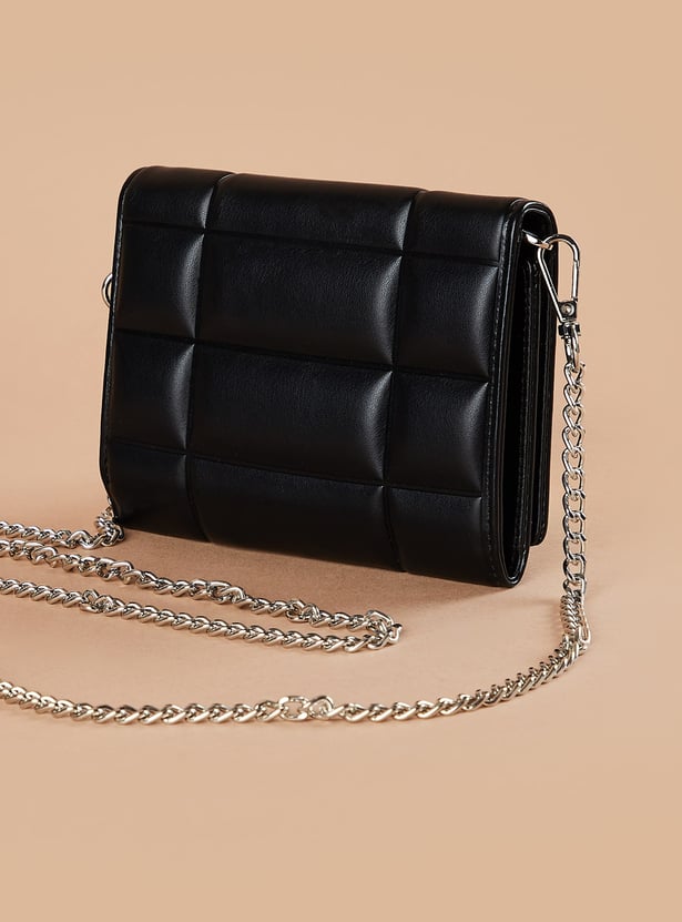 GINGER Quilted Sling Wallet