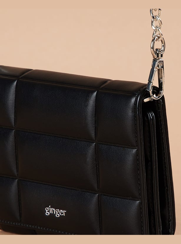 GINGER Quilted Sling Wallet