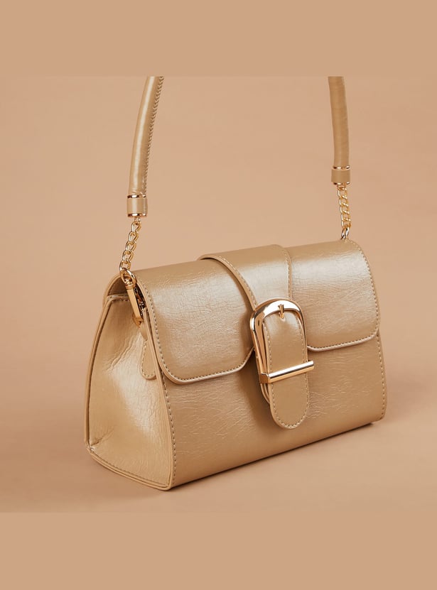 GINGER Solid Satchel Bag