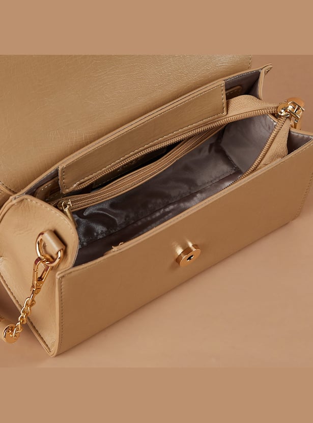 GINGER Solid Satchel Bag