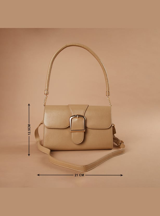 GINGER Solid Satchel Bag