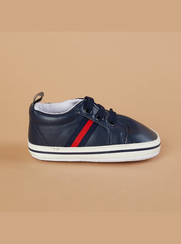 FAME FOREVER Boys Striped Booties