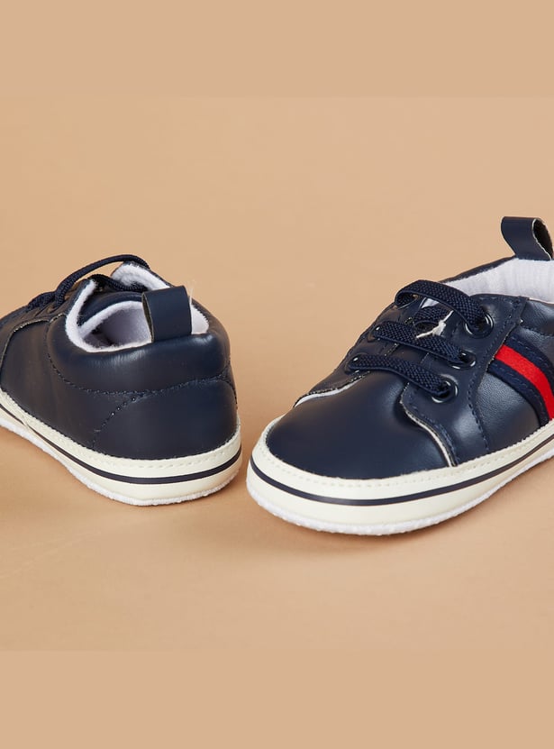 FAME FOREVER Boys Striped Booties