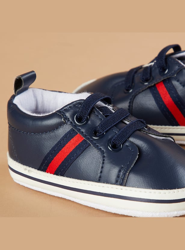 FAME FOREVER Boys Striped Booties