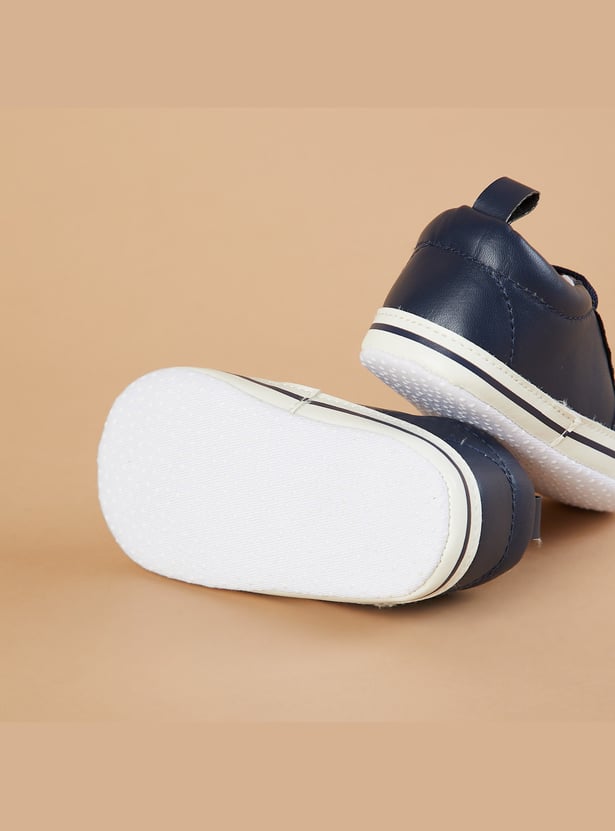 FAME FOREVER Boys Striped Booties