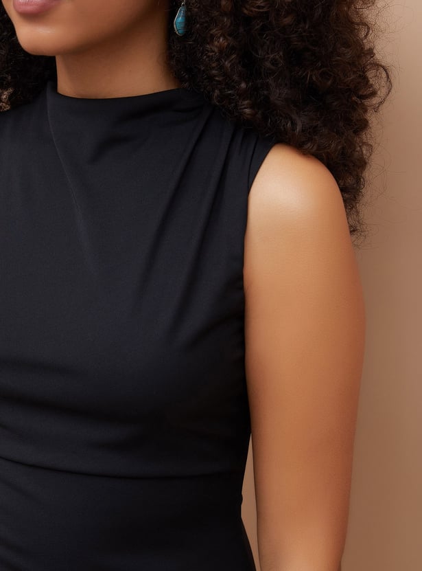 GINGER Ruched Bodycon Dress