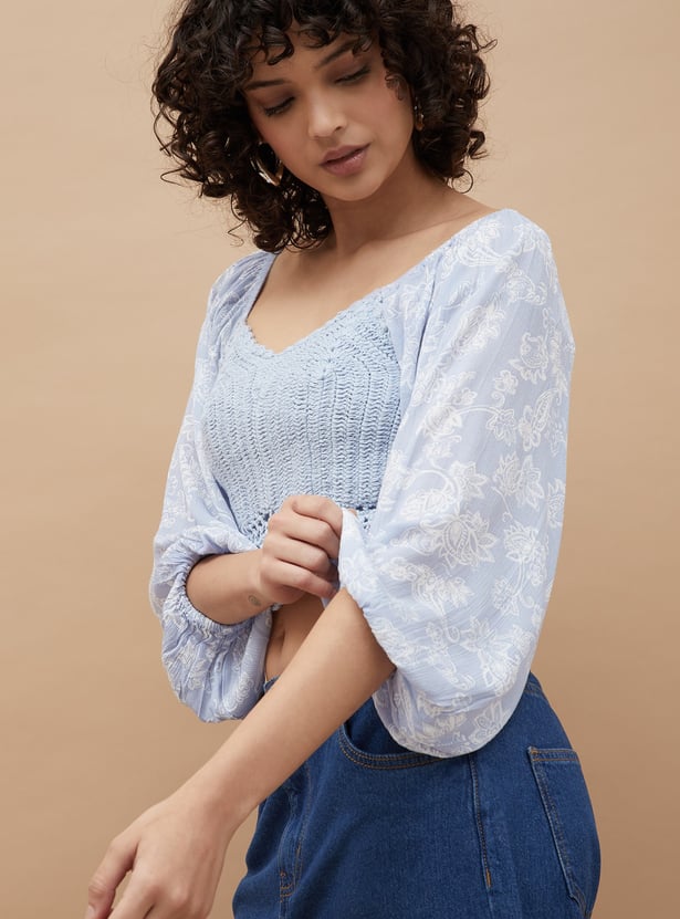 GINGER Crochet Crop Top