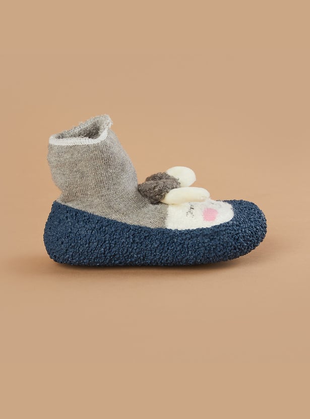 FAME FOREVER Boys Applique Booties