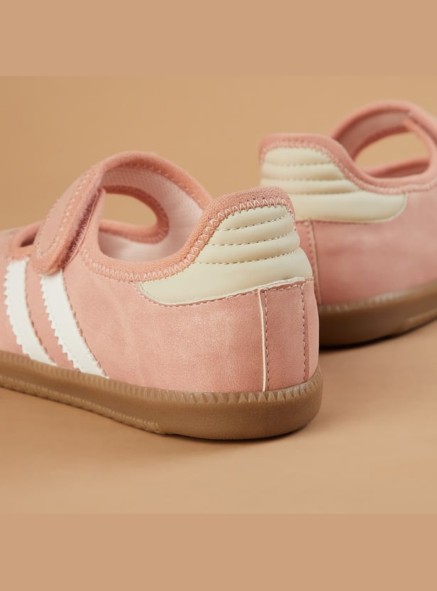 FAME FOREVER Girls Striped Shoes
