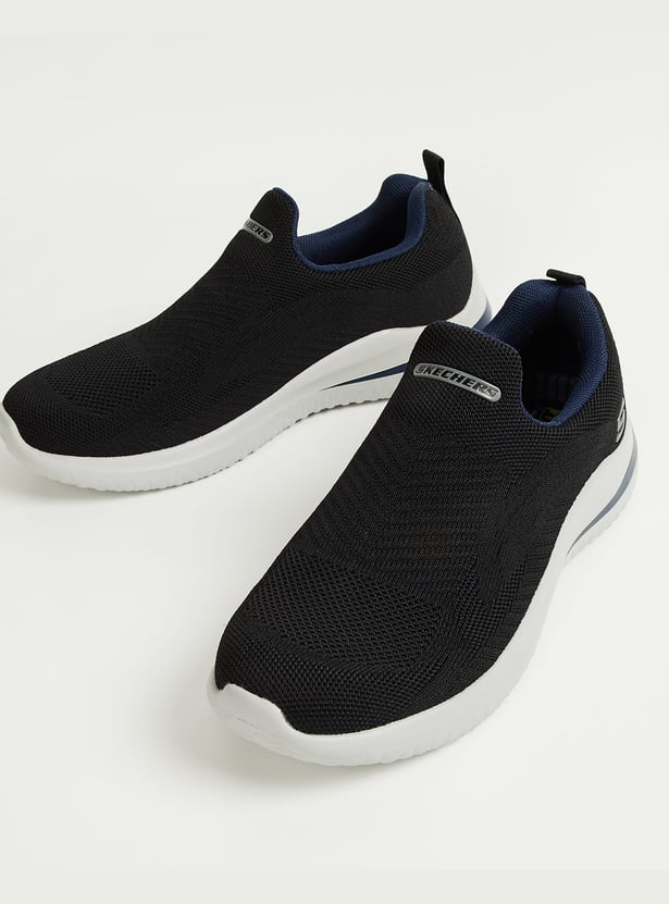 SKECHERS Solid Slip-On Sports Shoes