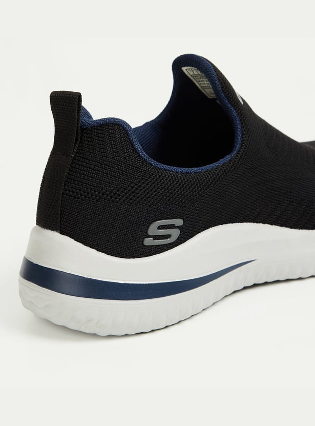 SKECHERS Solid Slip-On Sports Shoes