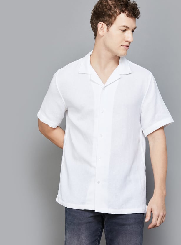CELIO Knitted Regular Fit Shirt