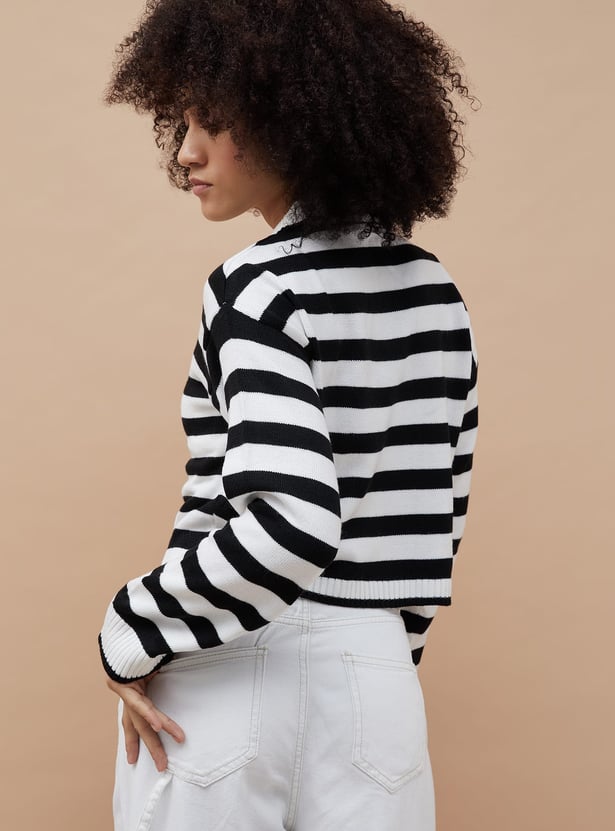 GINGER Striped Sweater