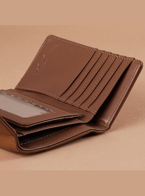 GINGER Textured Tri-Fold Wallet