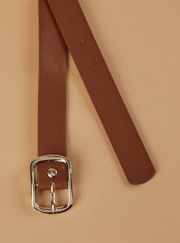 GINGER Solid Belt with Pouch
