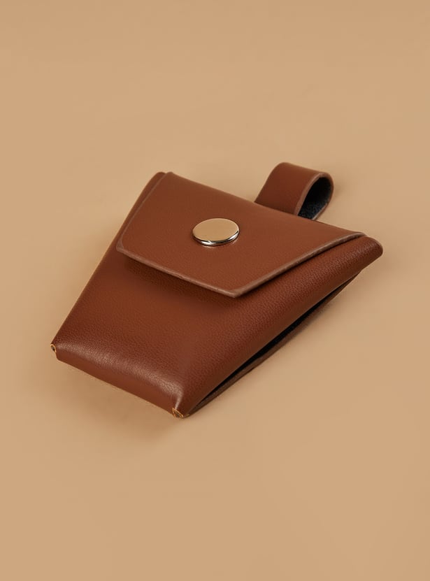 GINGER Solid Belt with Pouch