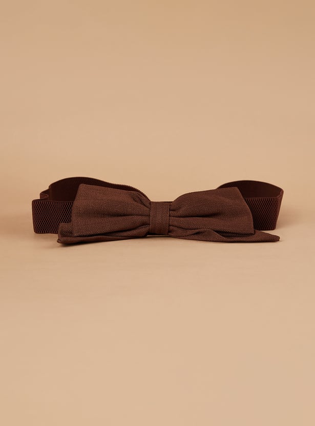GINGER Bow-Detailed Waist Belt