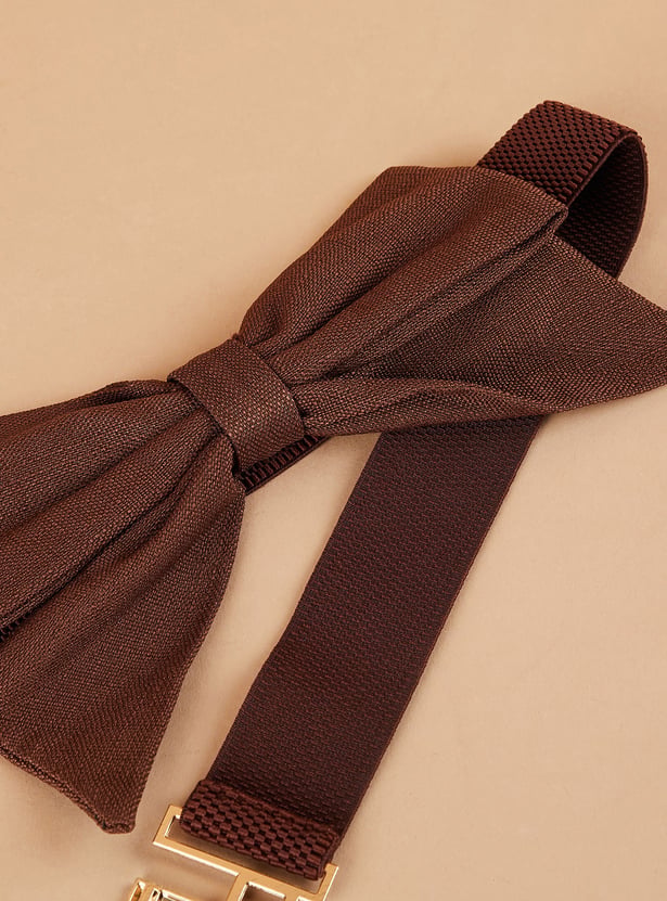 GINGER Bow-Detailed Waist Belt