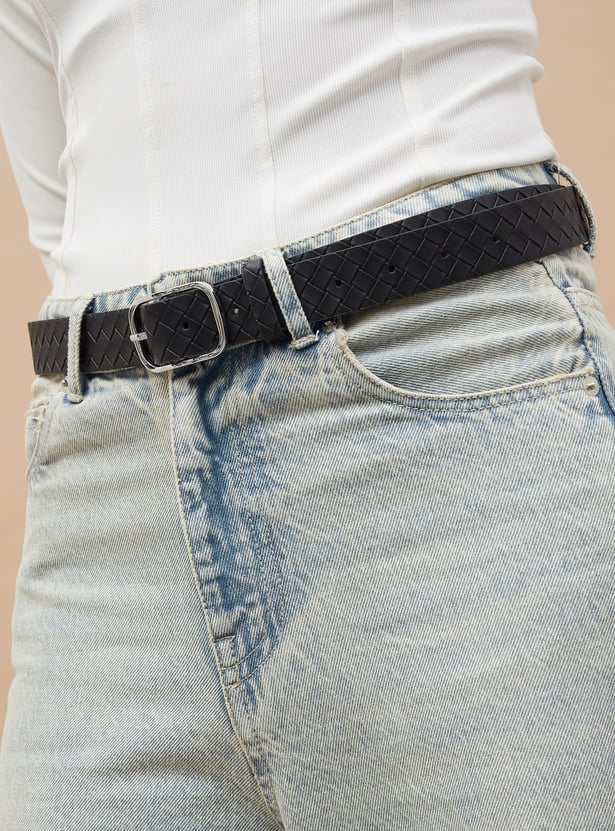 GINGER Basket Weave Belt